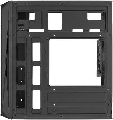 Корпус AeroCool CS-107-A-BK-v1, черный, mATX, Без БП (ACCS-PC14012.11)