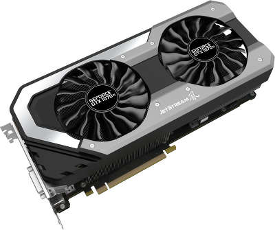 Видеокарта Palit PCI-E PA-GTX1070Ti JETSTREAM 8G nVidia GeForce GTX 1070Ti 8192Mb GDDR5