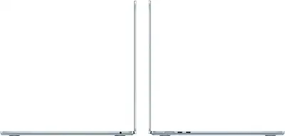 Ноутбук Apple MacBook Air A3241 M4 10 core 16Gb SSD512Gb/10 core GPU 15.3" Liquid Retina (2880x1864) macOS lt.blue WiFi BT Cam (MC7C4HN/A)