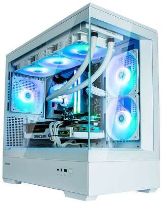 Корпус Zalman P30 White, белый, mATX, без БП (P30 White)