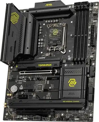 Материнская плата MSI MAG B860 TOMAHAWK WIFI Soc-1851 Intel B860 4xDDR5 ATX AC`97 8ch(7.1) 5Gigabit RAID+HDMI+DP