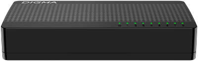 Коммутатор Digma DSW-308FE (L2) 8x100Мбит/с неуправляемый