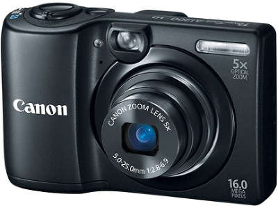 Цифровая фотокамера Canon PowerShot A1300 Black