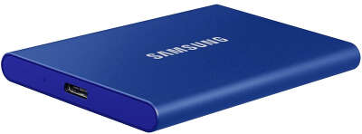 Внешний SSD Samsung 1TB T7 1.8", USB 3.2/Type-C, синий (MU-PC1T0H/WW)