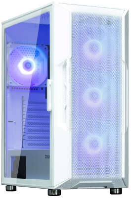 Корпус ZALMAN MidTower I3 NEO ARGB белый (ATX, без БП, USB2.0+2xUSB3.0, 4x120mm ARGB) (I3 NEO ARGB White)
