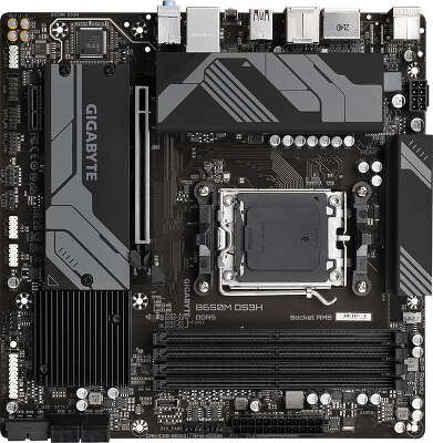 Материнская плата mATX LGAAM5 GIGABYTE B650M DS3H