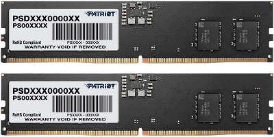 Набор памяти DDR5 DIMM 2x8Gb DDR4800 Patriot Memory Signature (PSD516G4800K)
