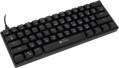 Клавиатура Оклик K713X механическая черный USB Multimedia for gamer LED