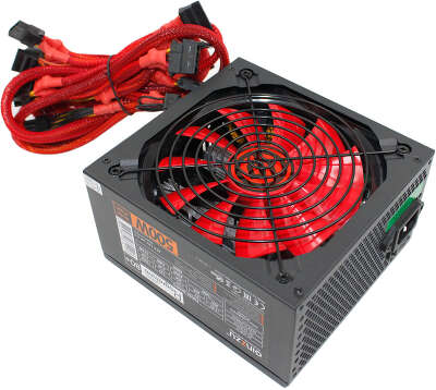 Блок питания 500W Ginzzu PC500 14CM 80+