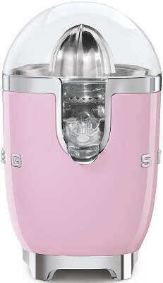 Соковыжималка для цитрусовых, стиль 50-х г., ручной отжим, цвет розовый