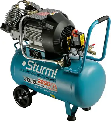 Компрессор поршневой Sturm! AC93250 масляный 410л/мин 50л 2400Вт синий/черный