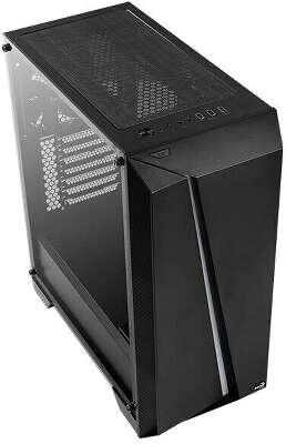Корпус AeroCool Cylon Pro TG Black, черный, ATX, Без БП (4718009156357)