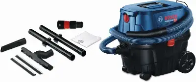 Строительный пылесос Bosch GAS 12-25 PL 1250Вт (уборка: сухая) синий