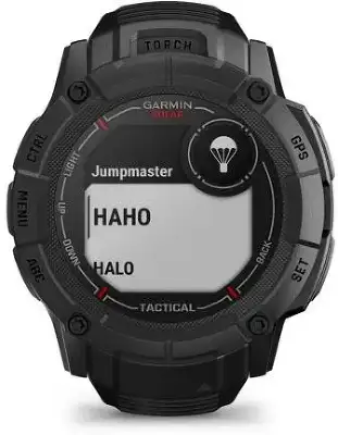 Смарт-часы Garmin Instinct 2X Solar Tactical Edition 50мм 1" MIP корп.черный рем.черный (010-02805-03)