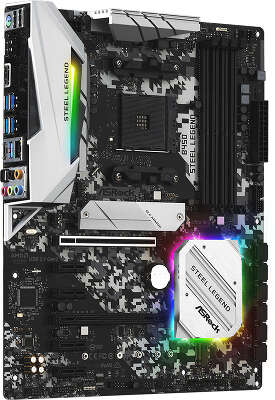 Материнская плата ATX LGAAM4 ASRock B450 STEEL LEGEND