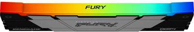 Модуль памяти Kingston 16GB DDR4 3200 FURY Renegade RGB Black XMP Non-ECC Unbuffered DIMM (Kit 2*8gb) 1RX8 16-18-18 1.35V 288-pin 8Gbit