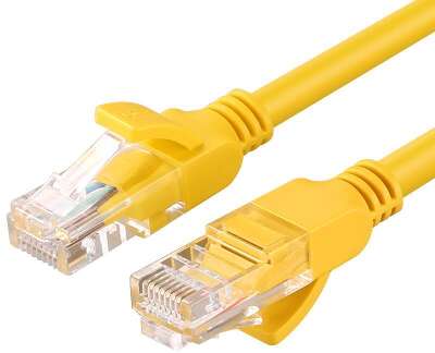 Кабель сетевой UGREEN NW103 (11230) Cat 5e UTP Ethernet Cable. Длина: 1м. Цвет: желтый