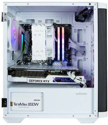 Корпус Zalman M4 White, белый/черный, mATX, без БП (Zalman M4 White)