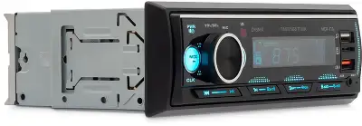Автомагнитола Digma MCP-413 1DIN 4x45Вт v5.0 USB 2.0 AUX 4 ПДУ
