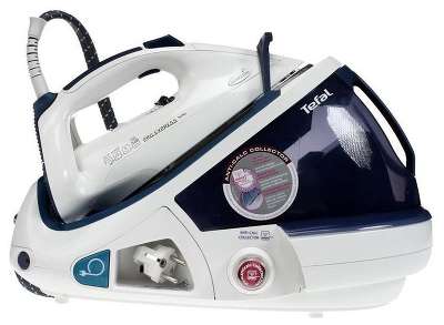 Паровая станция Tefal GV8461, белый/синий