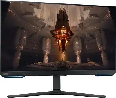 Монитор Samsung 32" Odyssey G7 S32BG700EUXEN черный IPS LED 16:9 HDMI M/M полуматовая HAS Piv 400cd 178гр/178гр 3840x2160 144Hz FreeSync Premium Pro DP 4K USB 8.3кг