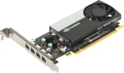 Видеокарта PNY NVIDIA Quadro T1000 4Gb DDR6 PCI-E 4miniDP