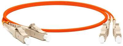 Кабель Hyperline Hyperline FC-D2-50-LC/PR-LC/PR-H-5M-LSZH-OR Патч-корд волоконно-оптический (шнур) MM 50/125, OM2, LC-LC, 2.0 мм, duplex, LSZH, 5 м (002433)