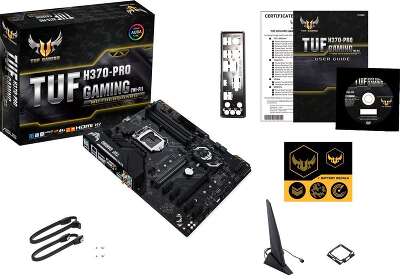 Материнская плата ATX LGA1151v2 ASUS TUF H370-PRO GAMING (WI-FI)