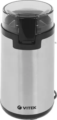 Кофемолка Vitek VT-8370 300Вт сист.помол.:ротац.нож вместим.:80гр стальной