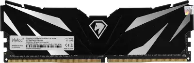 Модуль памяти DDR4 DIMM 8Gb DDR3200 Netac Shadow II Black (NTSWD4P32SP-08K)