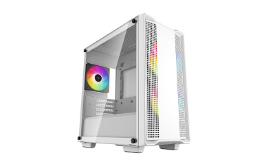 корпус Deepcool CC360 WH ARGB без БП, боковое окно (закаленное стекло), белый, mATX (R-CC360-WHAPM3-G-1)