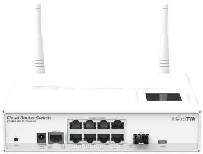 Коммутатор Mikrotik CRS109-8G-1S-2HnD-IN