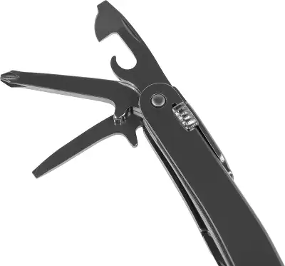 Мультитул Victorinox SwissTool Spirit X (3.0235.N) 105мм 35функц. мини-отвертка/штопор/набор бит/удлинитель/чехол нейлоновый серебристый карт.коробка