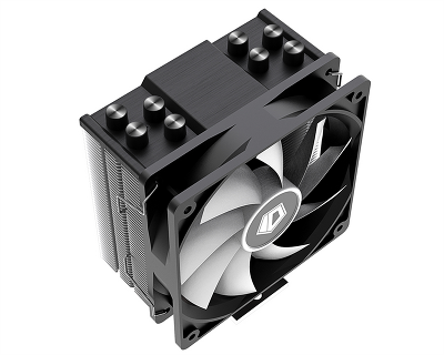 Кулер для процессора ID-COOLING SE-214-XT LGA1700/1200/115X/AM4 (16шт/кор, TDP 180W, PWM, 4 тепл.трубки прямого контакта, FAN 120mm, Dynamic Multi-Color LED) RET