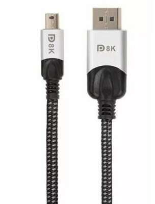 VCOM <CG685-1.5M> Кабель-переходник Mini DisplayPort M -> Display Port M 1.4V 1,5м, медь
