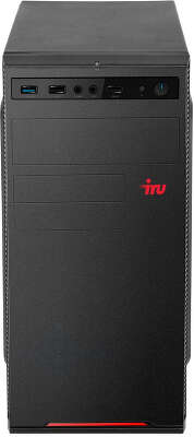 Компьютер IRU Home 120 E1 6010/4/120 SSD/Без ОС,черный