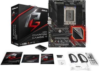Материнская плата ATX LGATR4 ASRock X399 Phantom Gaming 6