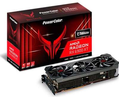 Видеокарта PowerColor AMD Radeon RX 6900 XT Red Devil 16Gb DDR6 PCI-E HDMI, 3DP