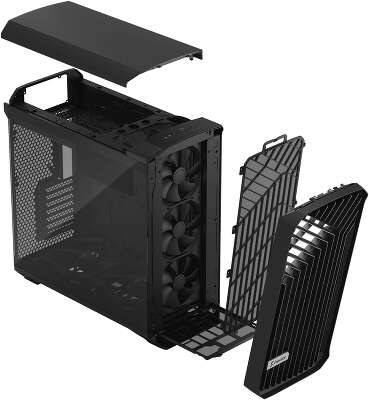 Корпус Fractal Design Torrent Black TG Light Tint, черный, EATX, Без БП (FD-C-TOR1A-01)