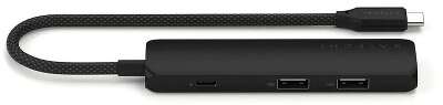Адаптер Satechi 4-in-1 USB-C PD&2xUSB-A 3.2 Gen2&HDMI 4K@60Hz Slim Multiport Adapte. Цвет: черный