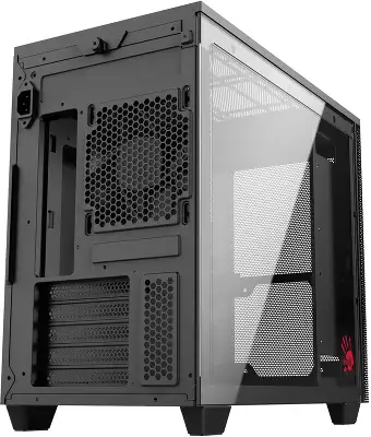 Корпус Bloody BD-CC117F черный без БП mATX 5x120mm 1xUSB2.0 1xUSB3.0 audio bott PSU
