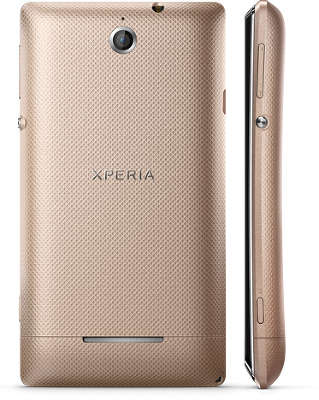 Cмартфон Sony C1605 Xperia™ E dual, Champagne