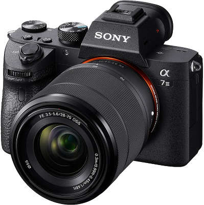 Цифровая фотокамера Sony Alpha A7 III Black kit (28-70 мм)