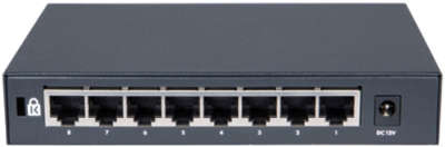 Коммутатор HPE 1420 JH329A неуправляемый 19U 8x10/100/1000BASE-T