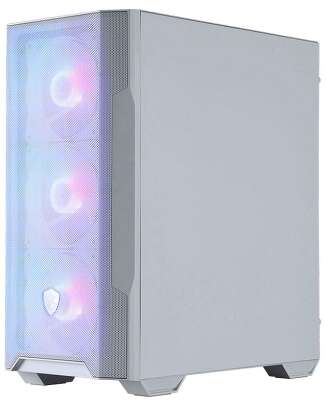 Корпус MSI MAG Forge M100R белый без БП mATX 2x120mm 2xUSB2.0 1xUSB3.0 audio bott PSU