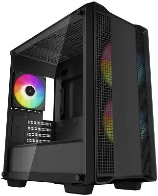 Корпус Deepcool CC360 ARGB, черный, mATX, без БП (R-CC360-BKAPM3-G-1)