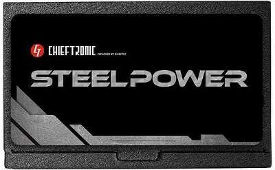 Блок питания Chieftec ATX 750W SteelPower BDK-750FC 80+ bronze 24pin APFC 120mm fan 6xSATA Cab Manag RTL