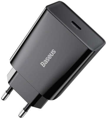 Зарядное устройство Baseus Speed Mini Quick Charger USB-C 20W, Black [CCFS-SN01]