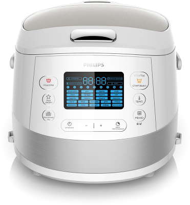 Мультиварка Philips HD4734/03 белый/серебристый