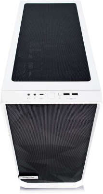 Корпус Fractal Design Meshify S2 TG Clear, белый, ATX, Без БП (FD-CA-MESH-S2-WT-TGC)
